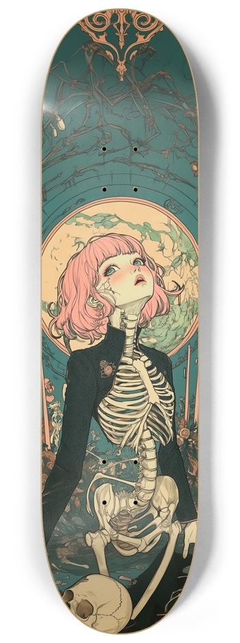 Skull romance 8-1/4 Skateboard Deck