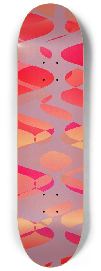 Wave Fade #1 8-1/4 Skateboard Deck
