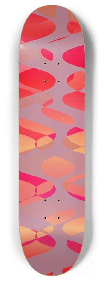 Wave Fade #1 8 Inch Skateboard Deck