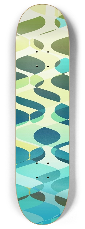 Wave Fade #3 8 Inch Skateboard Deck