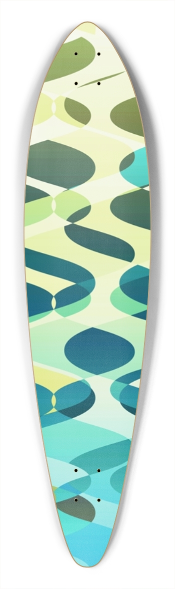 Wave Fade #3 Pintail Longboard