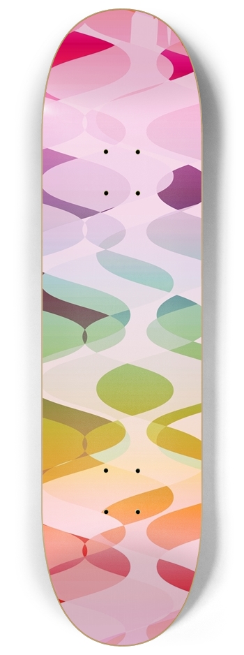 Wave Fade #2 8-1/4 Skateboard Deck