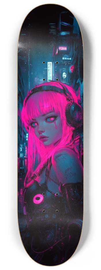 Techno pinky 8-1/4 Skateboard Deck