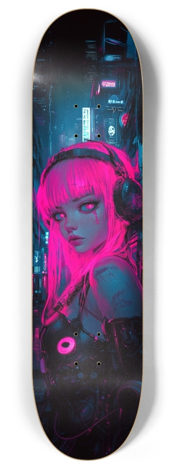 Techno pinky 8 Inch Skateboard Deck
