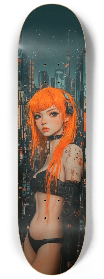 Techno dark night 8-1/4 Skateboard Deck