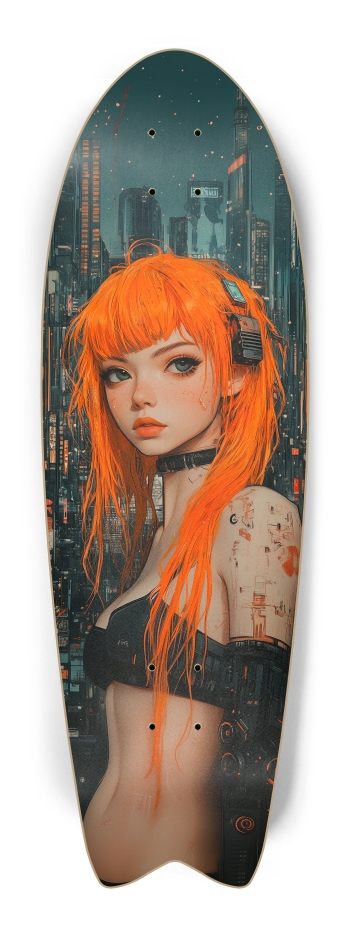 Techno dark night Fish Tail