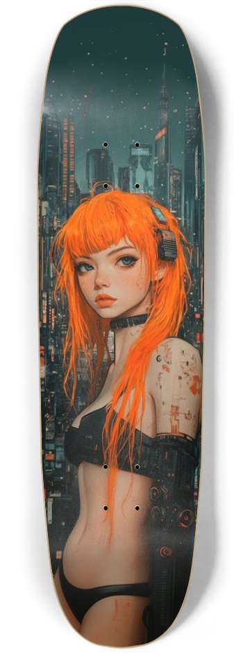 Techno dark night Square Nose