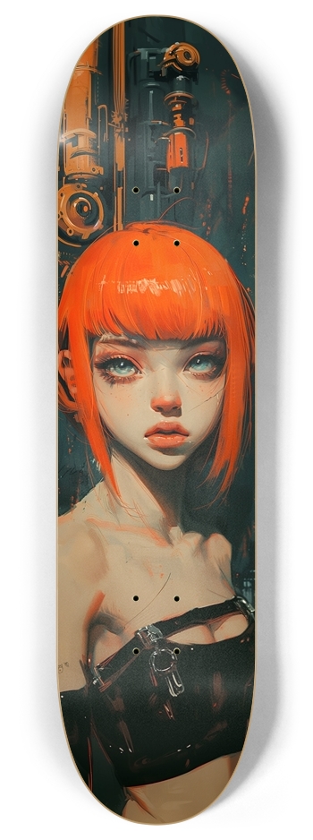 Cyber ginger 8 Inch Skateboard Deck