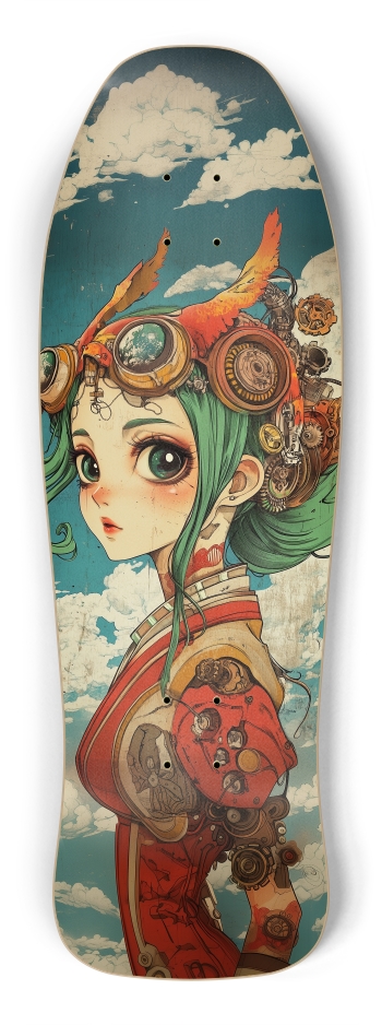 vintage cyber lady Shredder Shape