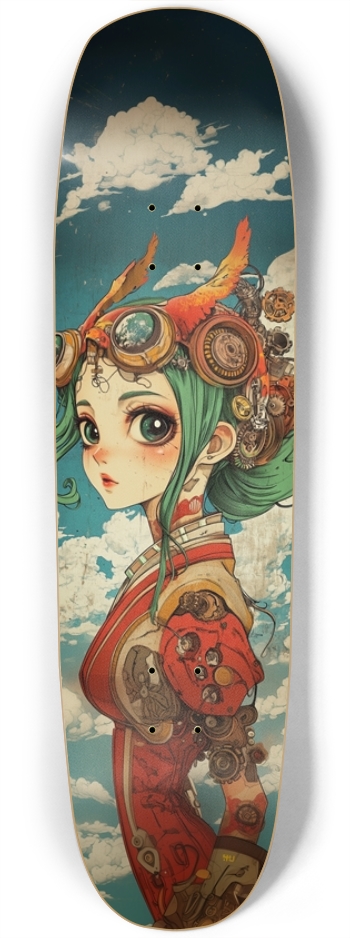 vintage cyber lady Square Nose