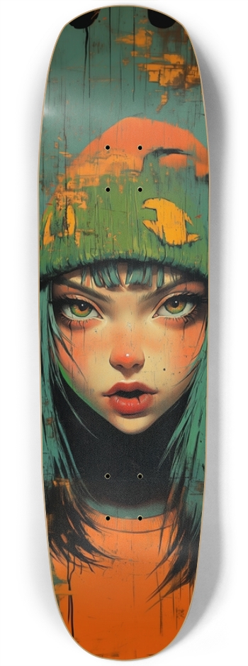 Used painting girl portrait Square Nose