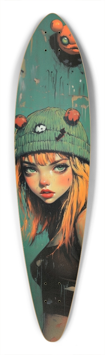 Beany girl Pintail Longboard