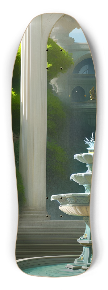 Ornate Fountain Shredder Shape