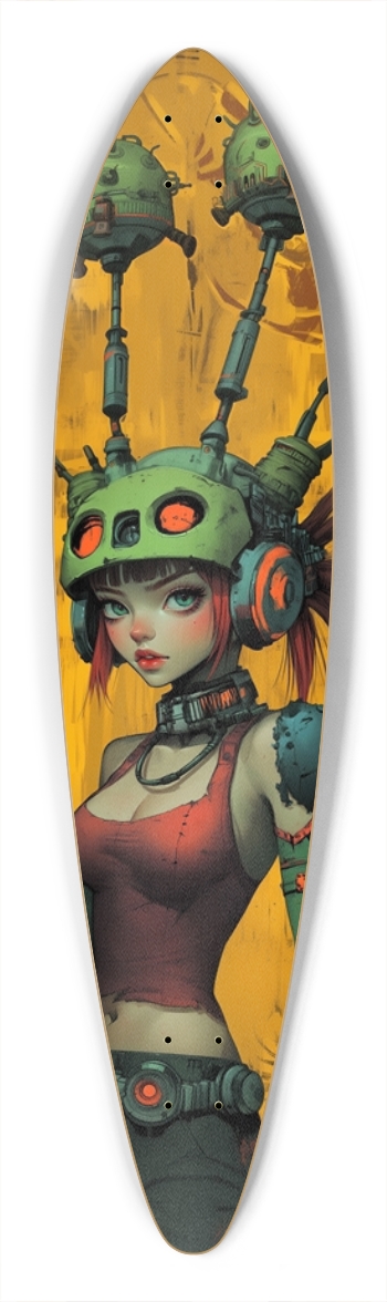 Punky sentinelle Pintail Longboard