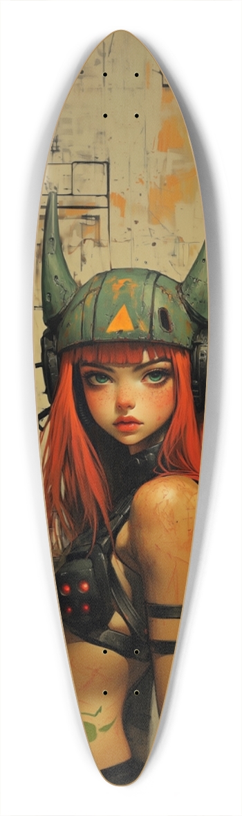 Cyber sentinelle Pintail Longboard
