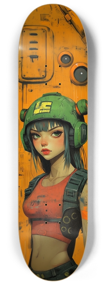 Punky sentinelle 2047 8-1/4 Skateboard Deck
