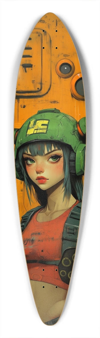 Punky sentinelle 2047 Pintail Longboard