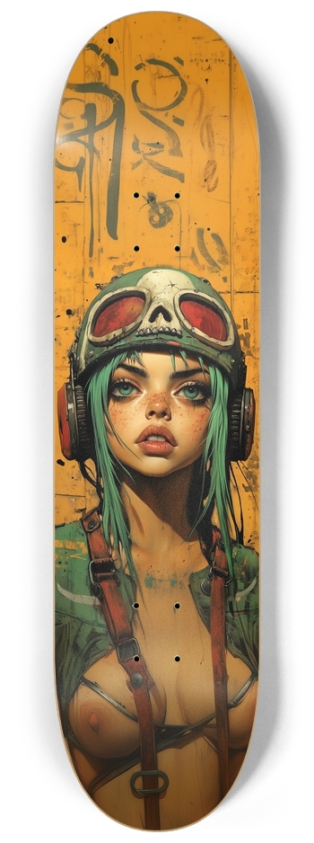 Warior tits 8-1/4 Skateboard Deck