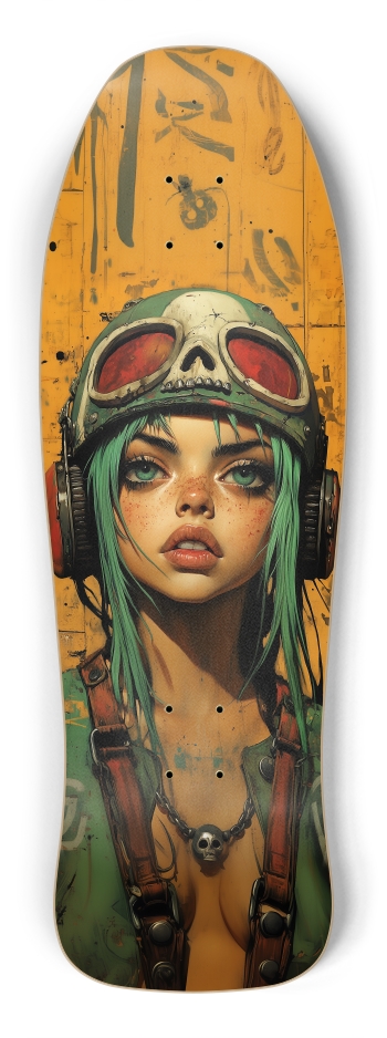 Warior skull girl Shredder Shape