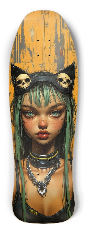 Skull cat girl Shredder Shape