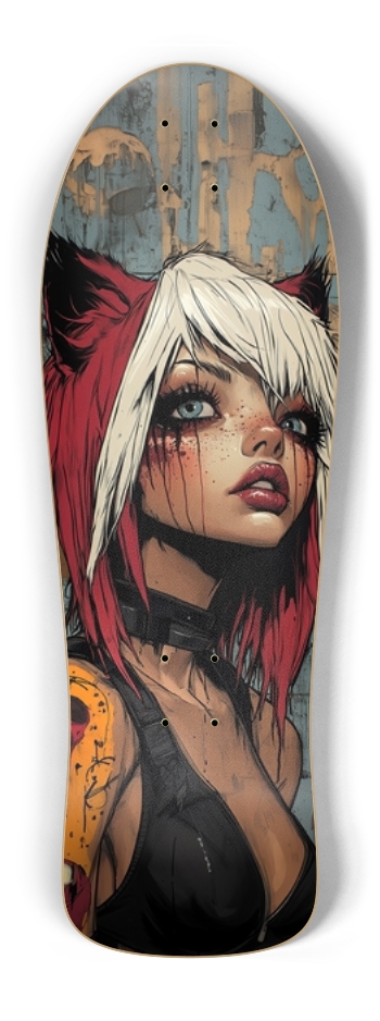 Wolf girl eat you Old School Shape