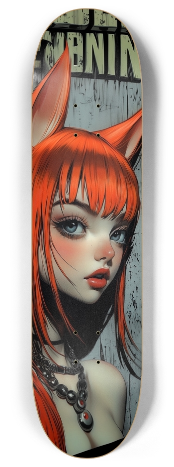 Foxy 8 Inch Skateboard Deck
