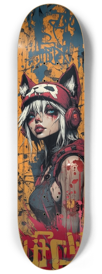 Animal eat you 8-1/4 Skateboard Deck