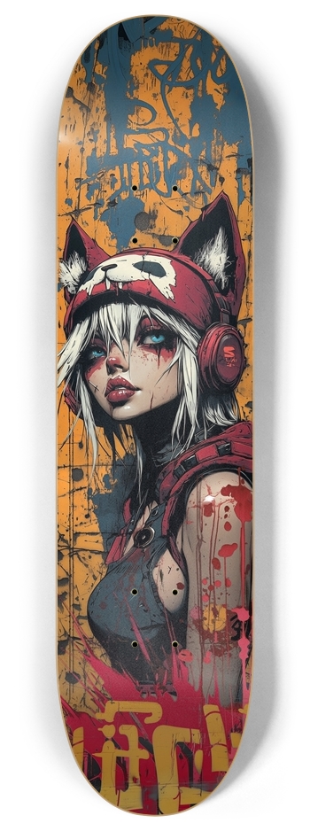 Animal eat you 8 Inch Skateboard Deck