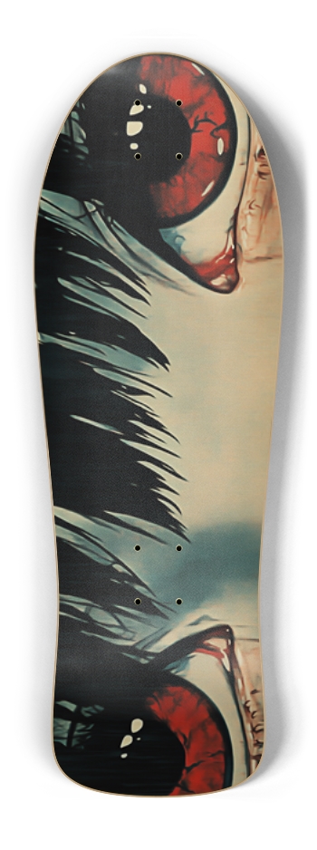 Manga red eyes Old School Shape