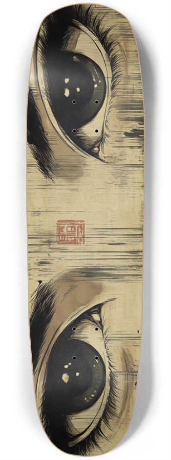 Retro manga eyes Square Nose