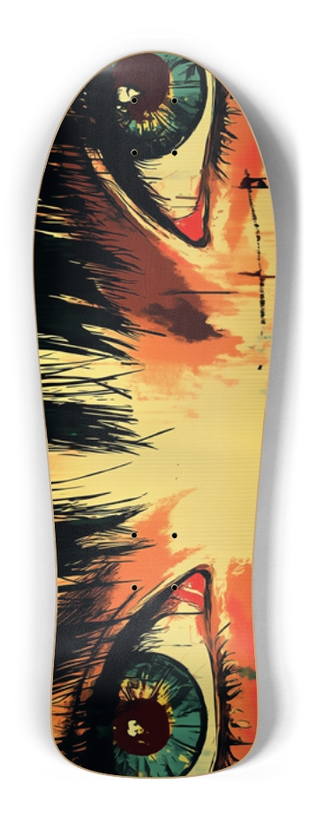 Vintage manga eyes Old School Shape