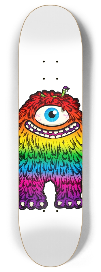 Hug Monster 8 Inch Skateboard Deck