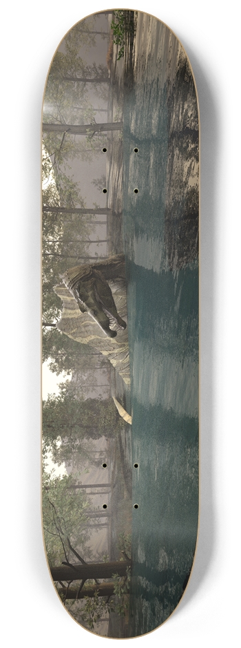 SpinoSaurous  8-1/4 Skateboard Deck