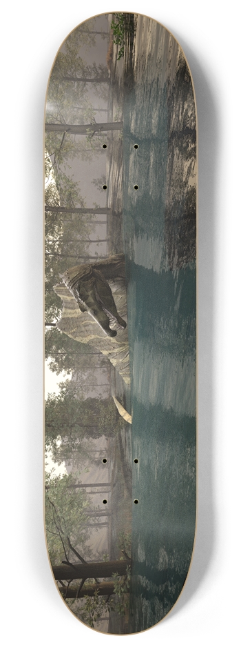 SpinoSaurous 8 Inch Skateboard Deck