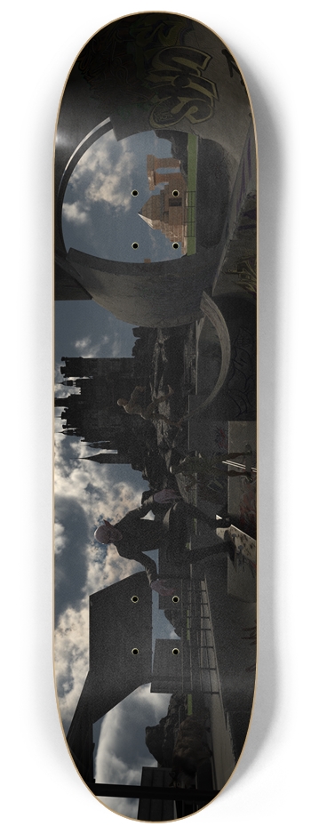 Monsters in the dark 8-1/4 Skateboard Deck