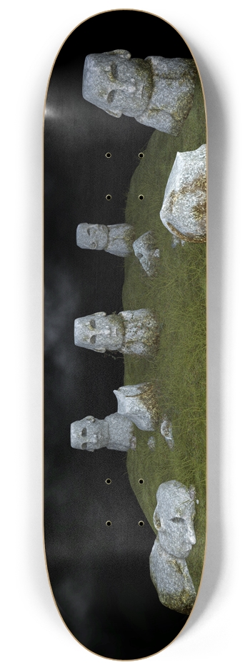 Easter Island 8-1/4 Skateboard Deck