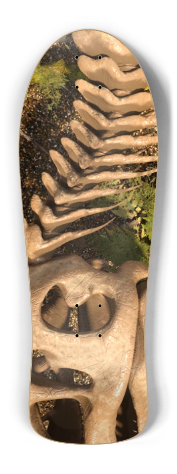 Tyrannosaurus Rex Skeleton Old School Shape