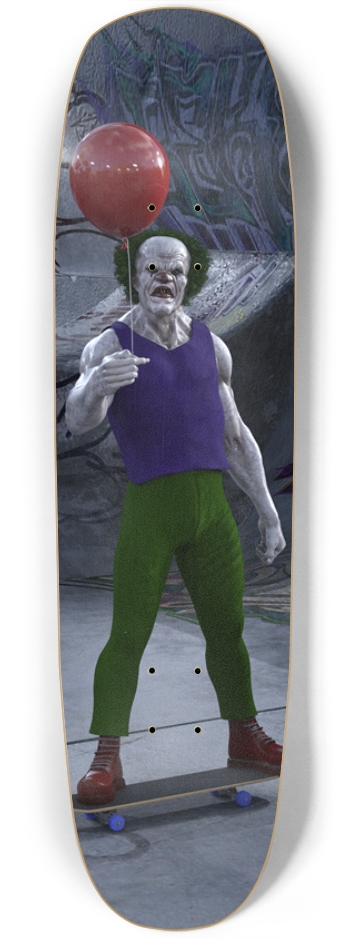 Creepy Scary Clown Square Nose