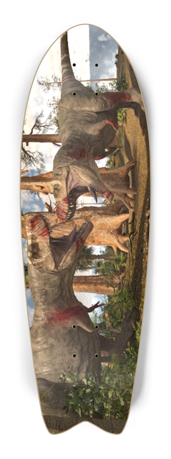 Tyrannosaurus Rex's Fighting