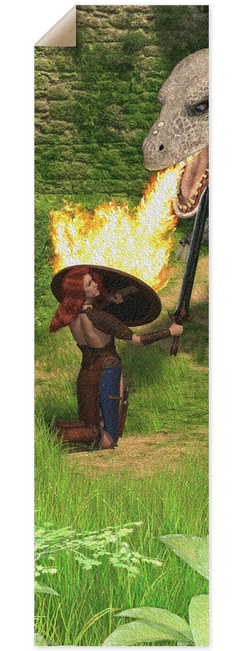 Dragon Fight 9 x 33 Inch Griptape