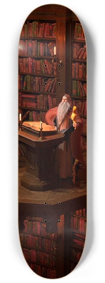 The Wizard 8-1/4 Skateboard Deck
