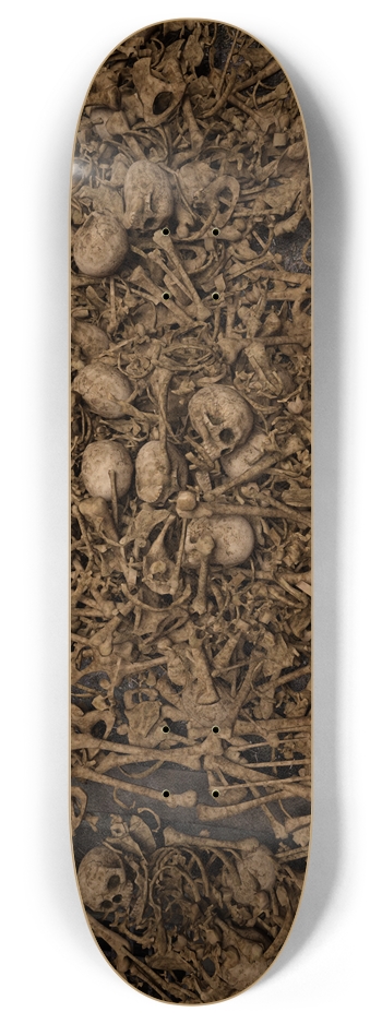 Pile of bones 8 Inch Skateboard Deck