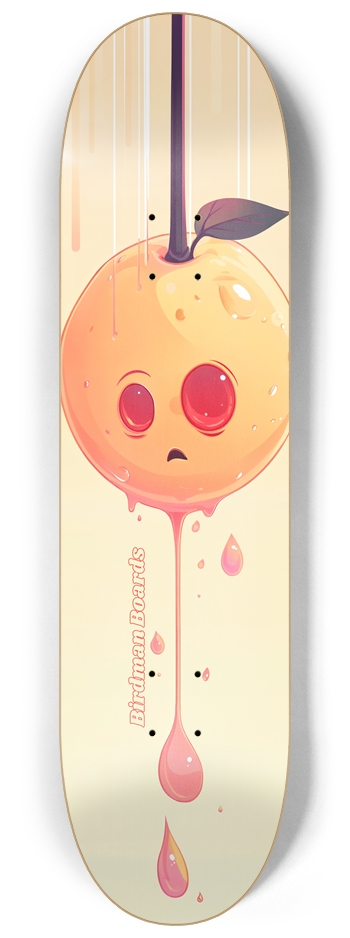 Stuck Peach 8-1/4 Skateboard Deck
