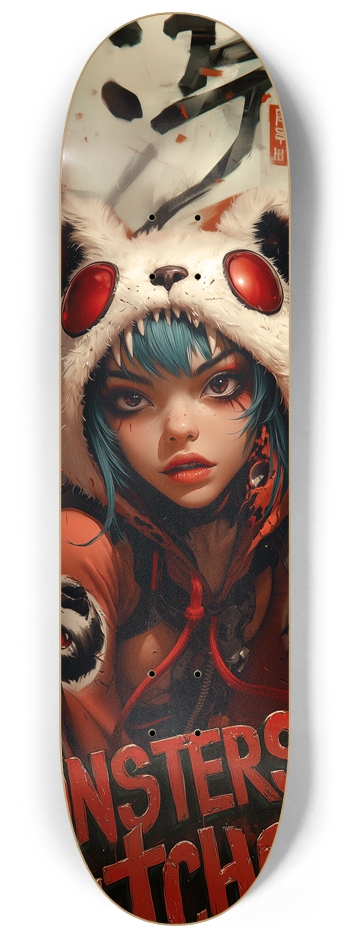 Monsters Stalker 8-1/4 Skateboard Deck