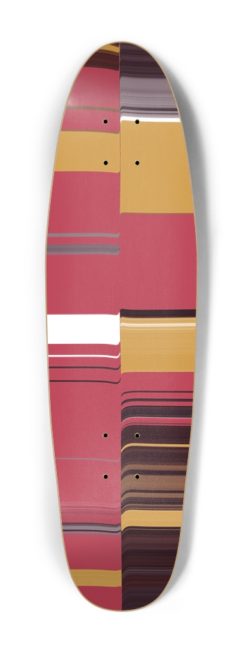 Striped Skateboard Bold and Rhythmic Background