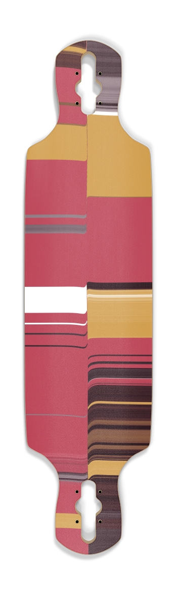 Striped Skateboard Bold and Rhythmic Background