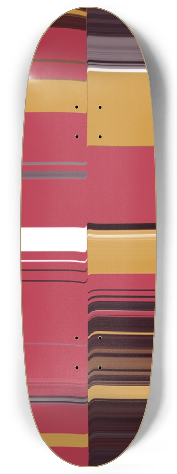 Striped Skateboard Bold and Rhythmic Background