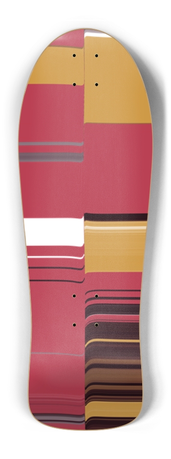 Striped Skateboard Bold and Rhythmic Background