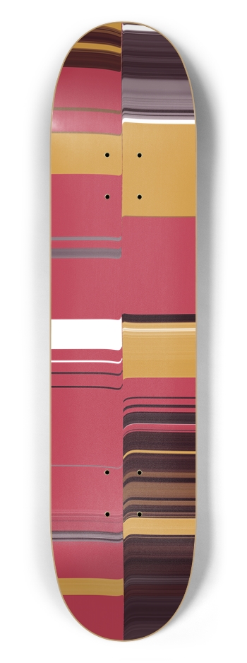 Striped Skateboard Bold and Rhythmic Background