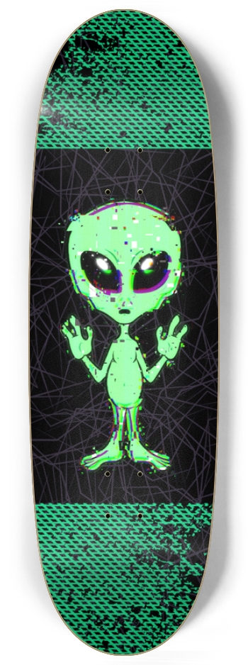 Glitch in Peace Egg Shape